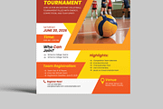 Volleyball Tournament Flyer Design, a Flyer Template by MightyDesign (Thumbnail 5 of 8)