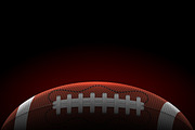 American Football Objects and Poster, an Object Illustration by TAlex (Thumbnail 2 of 6)