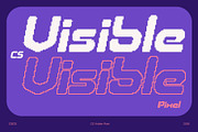 CS Visible Pixel, a Sans Serif Font by Craft Supply Co. (Thumbnail 1 of 8)