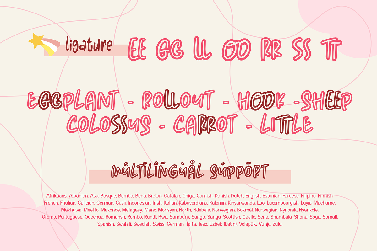 Giggle Gapsy, a Handwritten Font by Dumadistyle (Photo 3 of 8)
