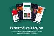 Grambook - Book Store Apps UI Kits, an App Template by Minialis (Thumbnail 3 of 6)