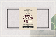 GRUNGE Facebook sale and quote pack, a Social Media Template by Vova (Thumbnail 4 of 16)