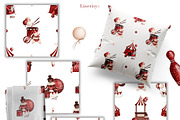 Circus- baby graphic collection, an Animal Illustration by Linerisyart (Thumbnail 5 of 14)