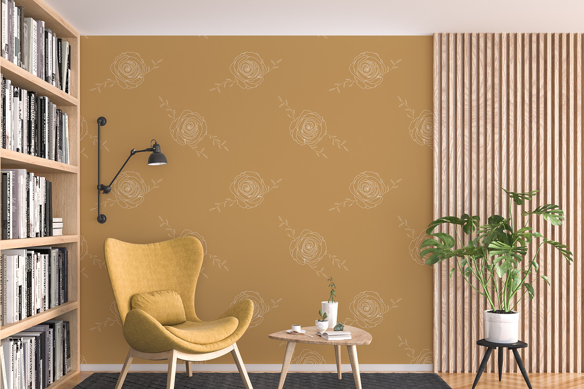 Minimalist Rose Surface Patterns, a Pattern Graphic by Quinn Lane Designs (Photo 5 of 8)