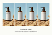 Coastal Cosmetic Bottle Mockups, a Packaging Mockup by Wildfield Studio (Thumbnail 5 of 6)