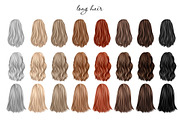 Natural hair clipart, an Illustration by Elenbushe (Thumbnail 4 of 7)