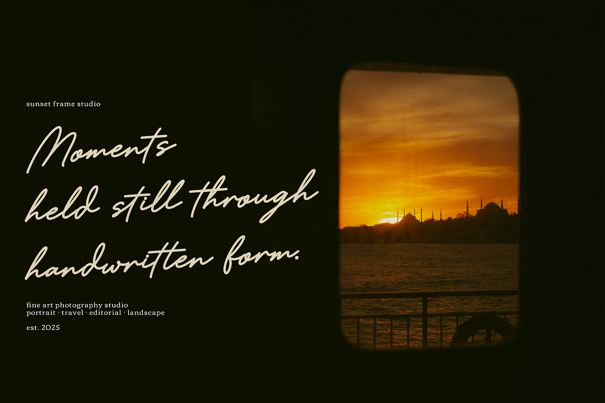 Fiorelyne | Handwritten Signature, a Handwritten Font by gracetype_studio (Photo 2 of 12)