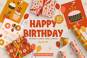 Happy Birthday Kit, a Decorative Illustration by miumiu (Thumbnail 1 of 16)