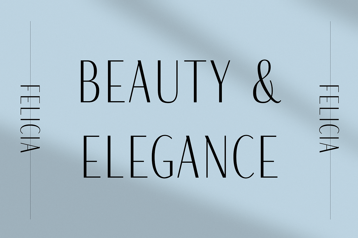 Felicia - Sleek Beauty Typeface, a Serif Font by HipFonts (Photo 6 of 10)