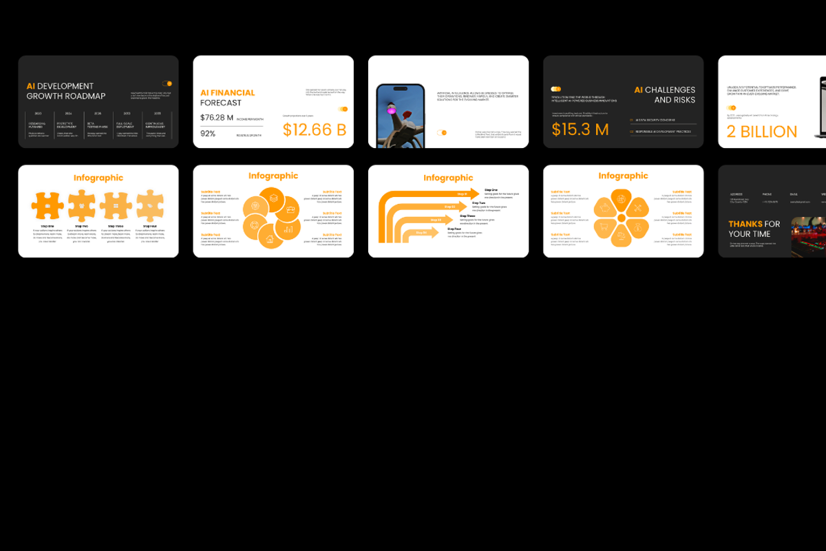 Artificial Intelligence Presentation, a Presentation Template by Hammad Arif (Photo 3 of 3)