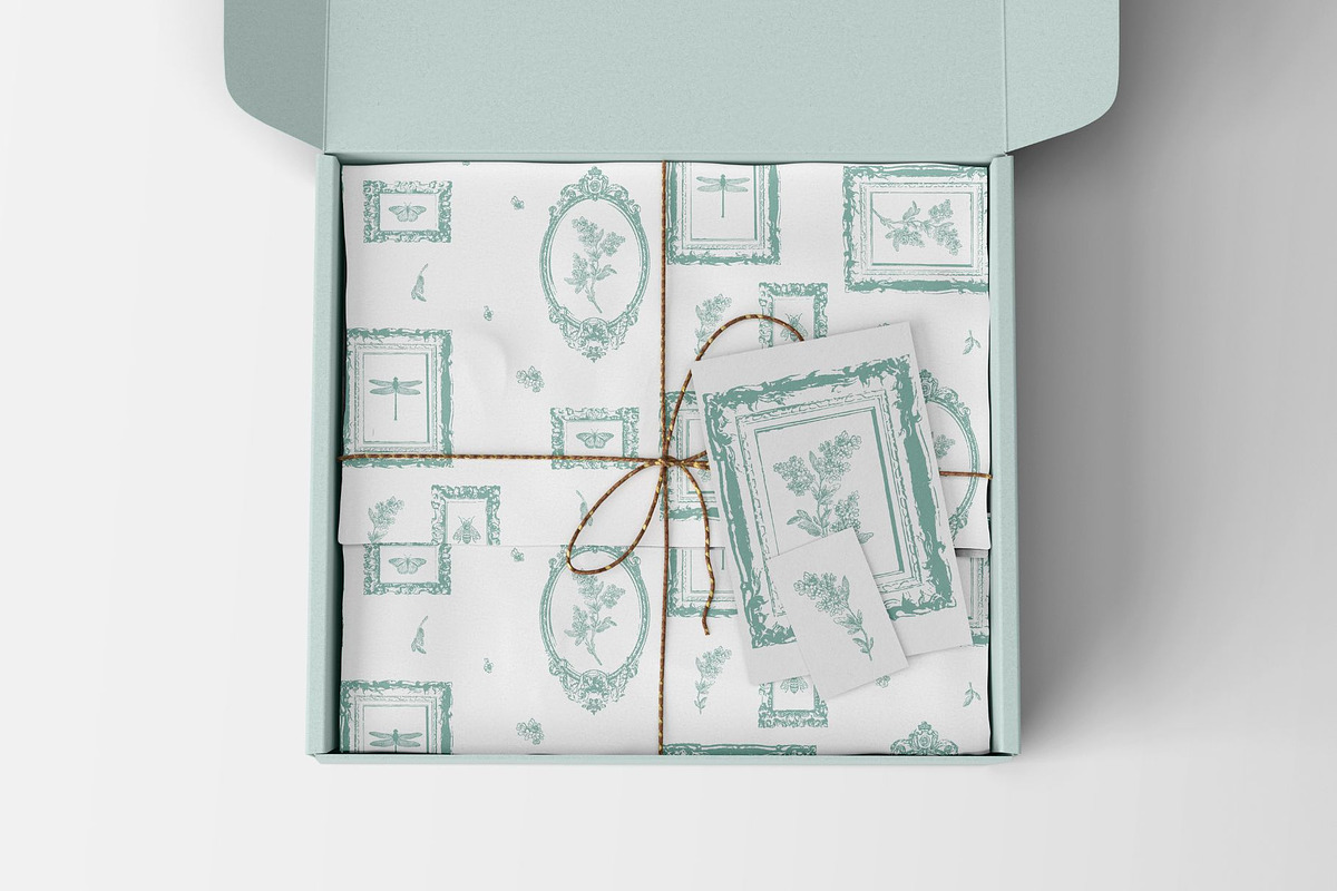 Garden Gallery: A Seamless Pattern, a Pattern Graphic by MouseGrey (Photo 4 of 10)