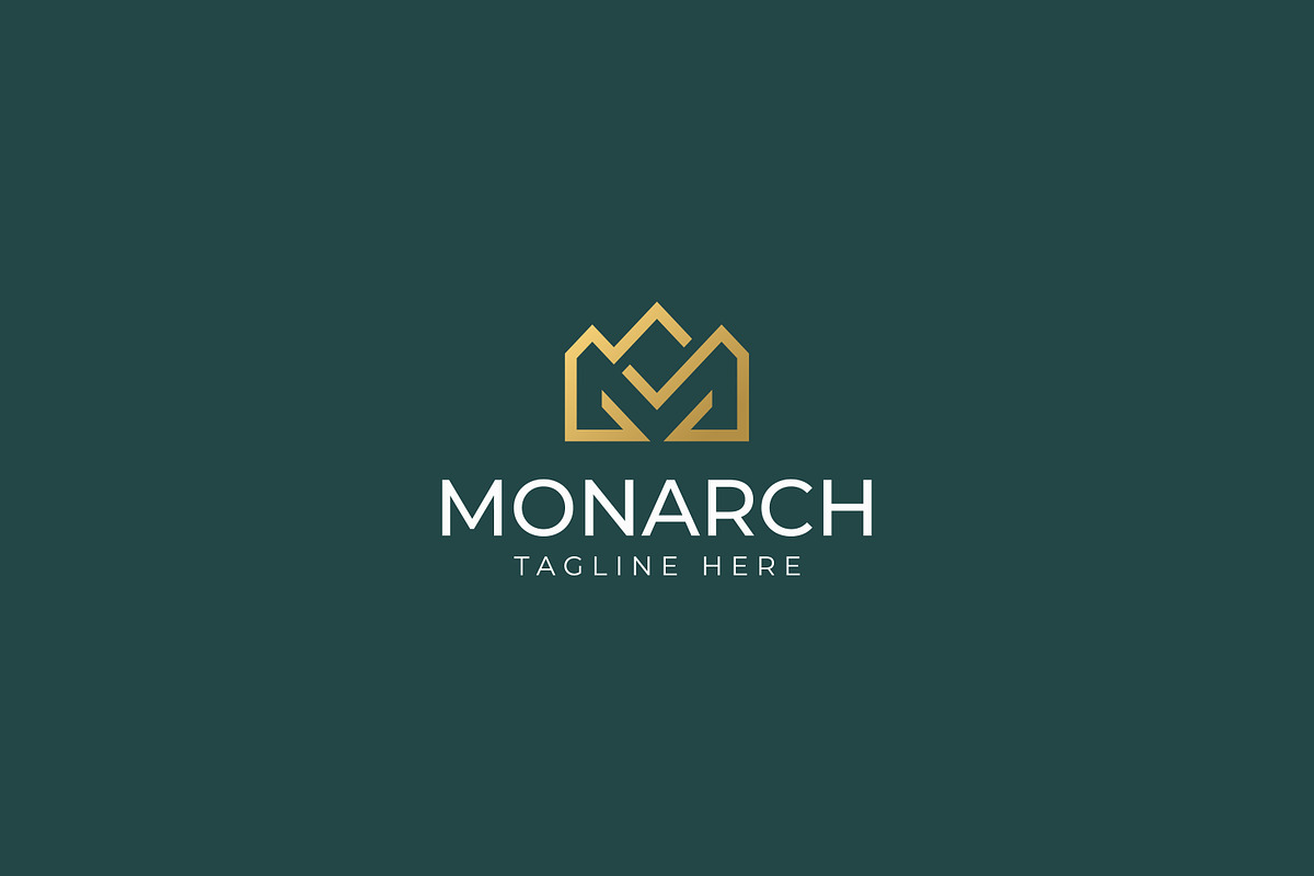 Monarch Logo Letter M and Crown, a Branding & Logo Template by Signatoro (Photo 2 of 2)