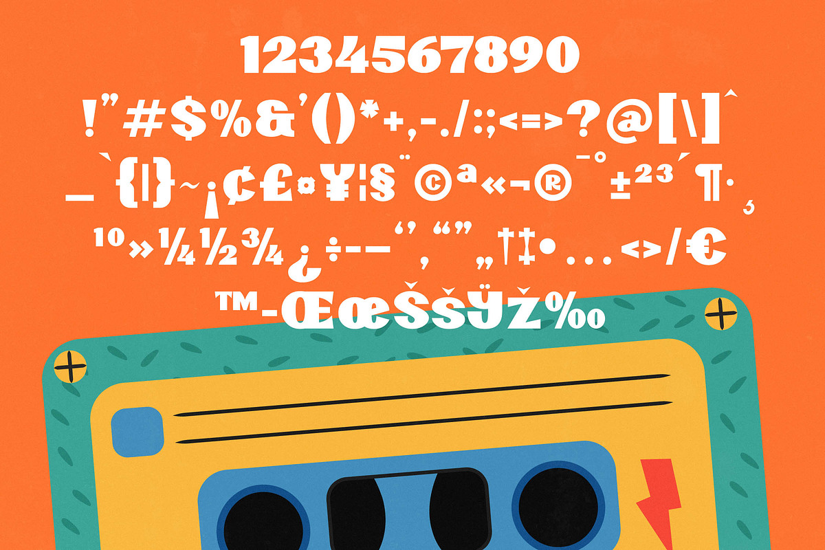 Vibes Radio - Bold Retro Display, a Serif Font by timelesstype.co (Photo 18 of 20)