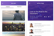 Zoomie - Social Media Figma App, an UI Kit Template by themelove (Thumbnail 5 of 9)