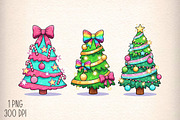 North Pole Christmas Tree Farm PNG, an Illustration by Daily.Designs (Thumbnail 1 of 5)