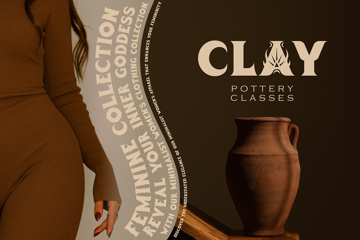 Toria Bohemian Decorative Serif Font, a Serif Font by Struvictory.art (Photo 7 of 9)