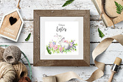 Happy Easter! Watercolor set., an Animal Illustration by Colibri Watercolor (Thumbnail 7 of 7)