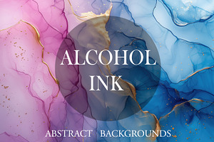 Abstract Alcohol Ink Art Collection