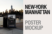 Poster Mockup in Manhattan, New York, an Advertising Mockup by Brandacle Mockups (Thumbnail 4 of 7)