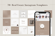 70+ Nude Realtor Instagram Templates, a Social Media Template by Estatik Designs (Thumbnail 4 of 8)