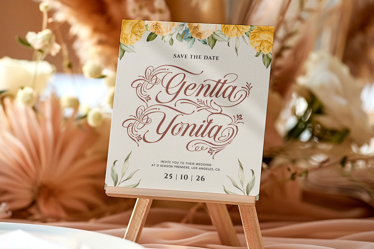 Chetta Money Typeface, a Script Font by alit design (Photo 13 of 17)