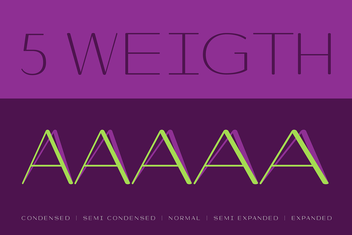 Shiftea, a Font by Matra Creative (Photo 2 of 15)