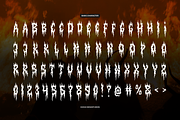Huruhara | Black Metal Font, a Blackletter Font by Denustudios (Thumbnail 10 of 12)