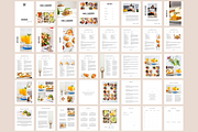 Cookbook Template CANVA, a Templates & Theme by OrganizationOasisRo (Thumbnail 6 of 10)