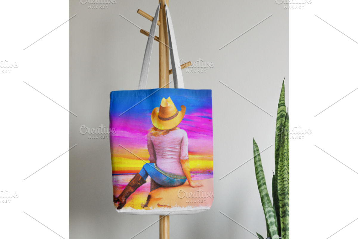 Template art, Cowgirl, Seaside, a Stationery Template by Boho Pixel Dust (Photo 4 of 5)