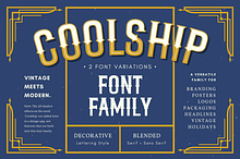 Coolship Font Family