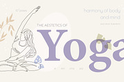 One Line Yoga Illustrations, a Person Illustration by Alina Kruss (Thumbnail 1 of 9)