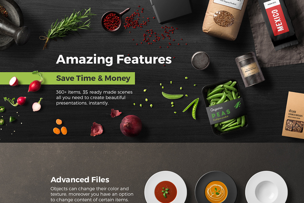 Kitchen Ready Mockup Creator, a Cups & Container Mockup by Mockup Cloud (Photo 2 of 9)