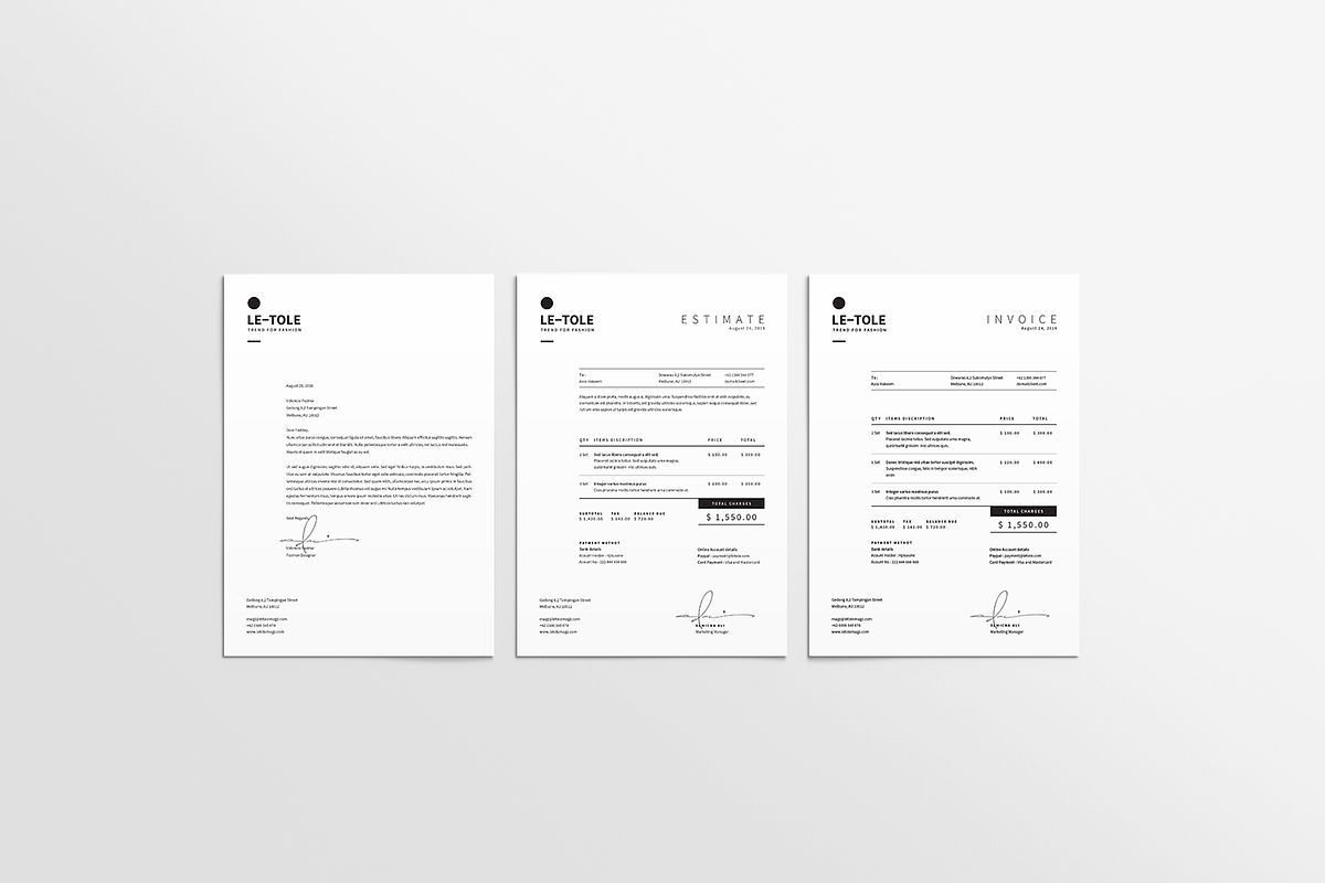Corporate Identity, a Stationery Template by BOXKAYU (Photo 6 of 8)