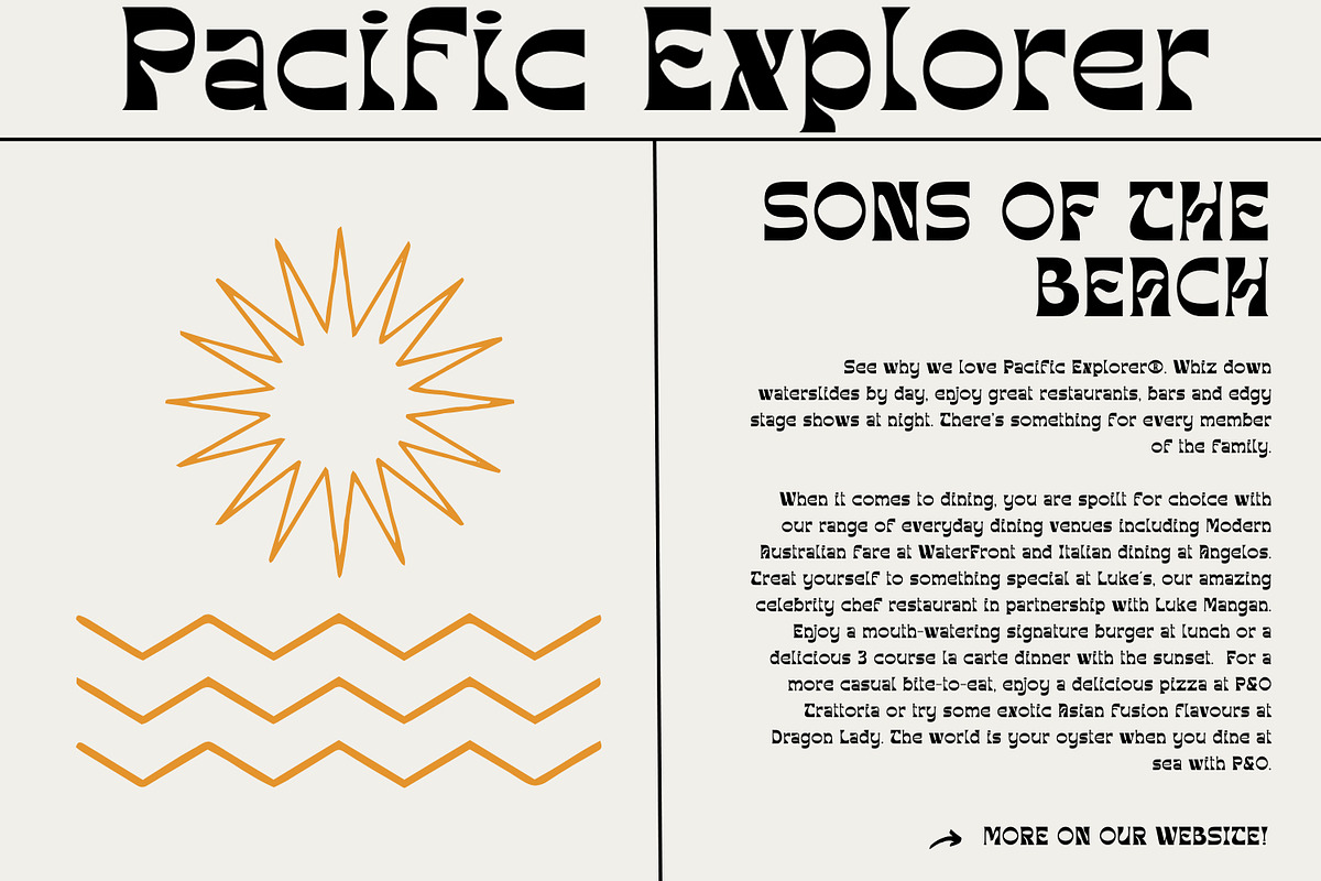 Tropicane - Stylish Typeface, a Font by HeyFonts (Photo 5 of 12)