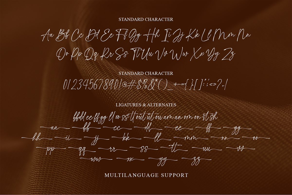 La Boutier, a Handwritten Font by MJB Letters (Photo 10 of 10)