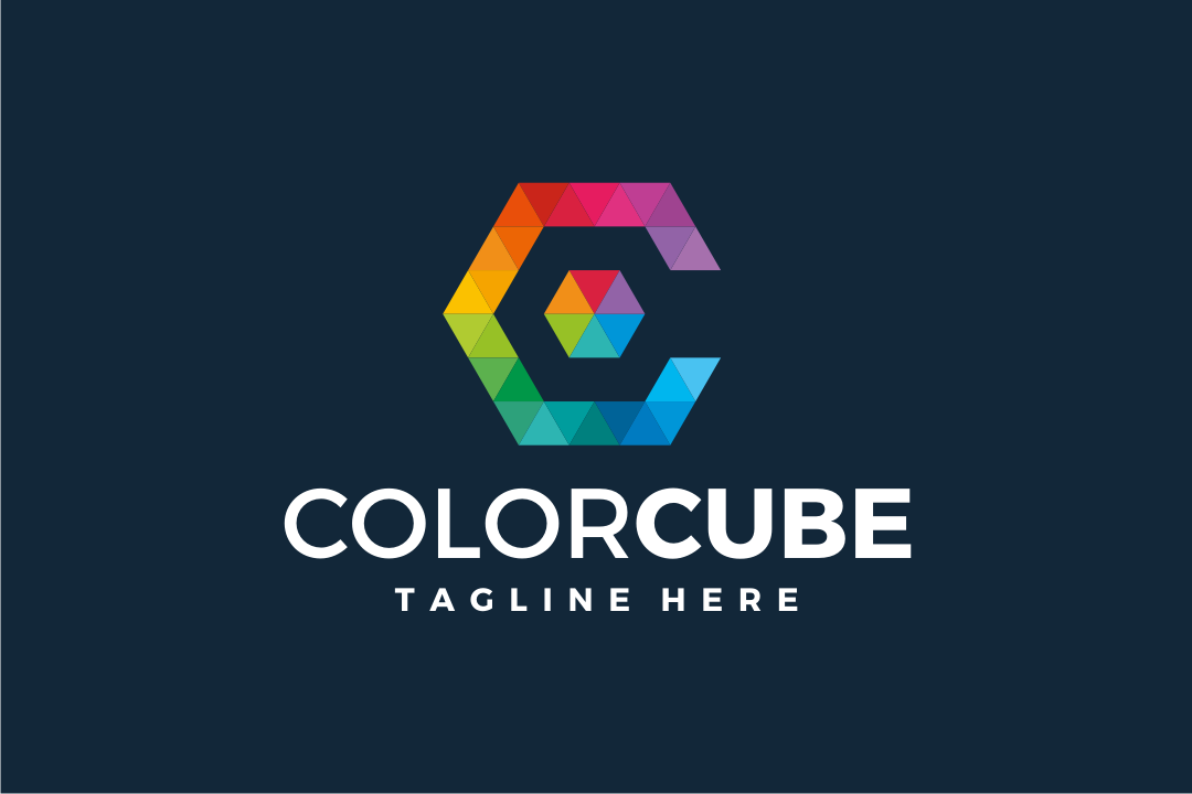 Color Cube - Letter C Logo, a Branding & Logo Template by yopie