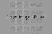 Fast Food Clipart, a Food Illustration by Palau (Thumbnail 7 of 10)