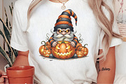 Halloween Zombie Gnomes PNG, an Illustration by Craft Nest (Thumbnail 2 of 6)