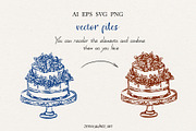 Italian Whimsical Clipart Set, an Object Illustration by Jenny Quince (Thumbnail 14 of 15)