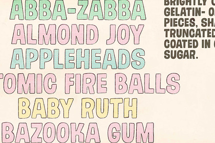 Gumdrop Family | 3 handy sweet fonts, a Sans Serif Font by PintassilgoPrints