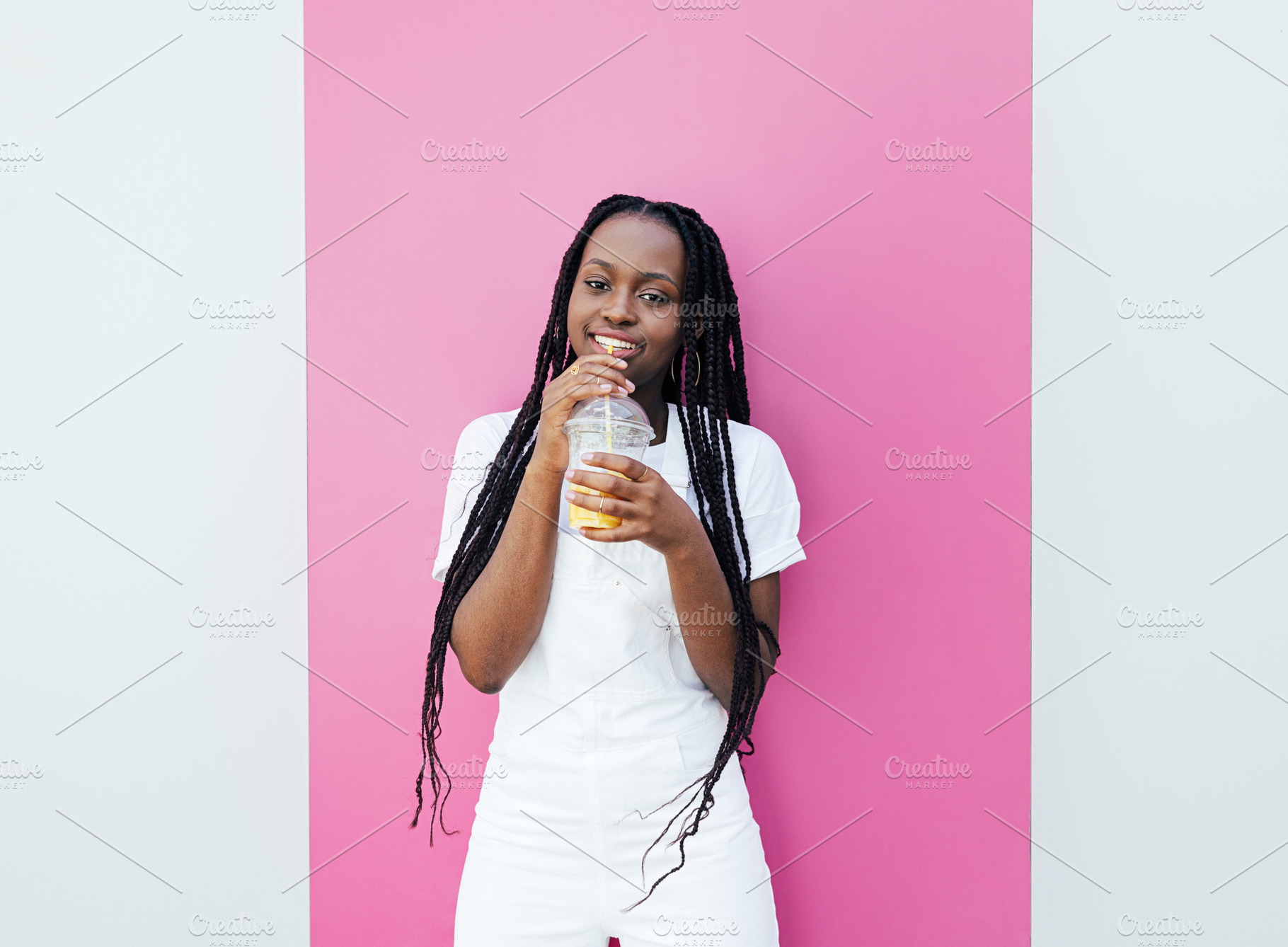 Young woman with braids, a Person Photo by Artem Varnitsin