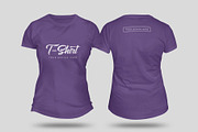 3D Ladies Fit T-Shirt Mockup, an Apparel Mockup by Aurora Graphics (Thumbnail 1 of 5)