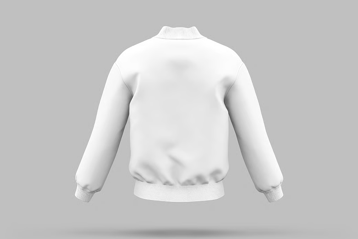 Baseball Jacket Mockup, a Hoody Mockup by graphicsauce (Photo 2 of 4)