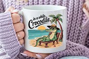 In a While Crocodile Sublimation PNG, an Illustration by Libby Wishes (Thumbnail 5 of 6)