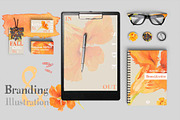 0405 Indian Summer, a Work Illustration by watercolorwild.graphics (Thumbnail 6 of 9)