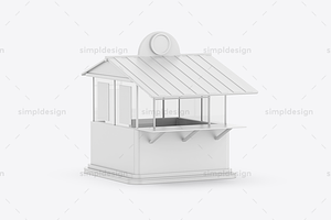 Kiosk Stand Mockup