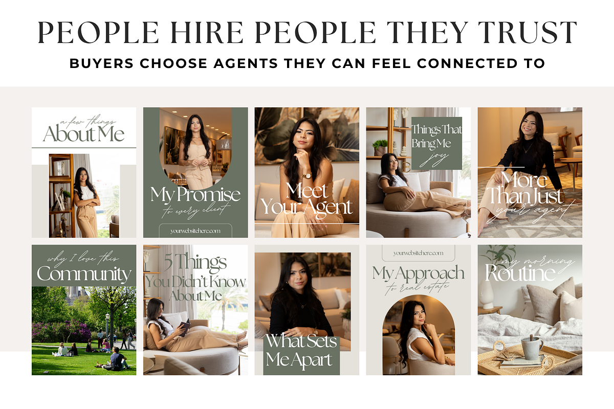 Real Estate Instagram Templates, a Social Media Template by BrandhavenStudio (Photo 6 of 10)