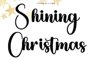 Shining Christmas, a Handwritten Font by InermediaSTUDIO (Thumbnail 1 of 8)