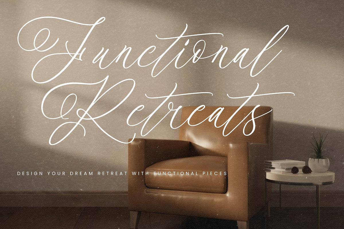 Scarletta Boutique Handwritten Font, a Script Font by Letterena Studios Script (Photo 9 of 15)