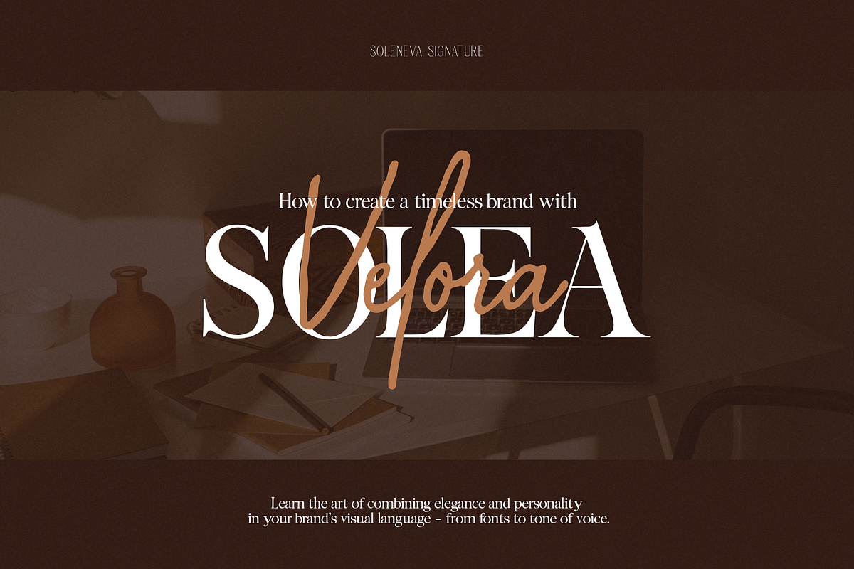 Soleneva - Signature Typeface, a Script Font by Creacy Studio (Photo 6 of 10)